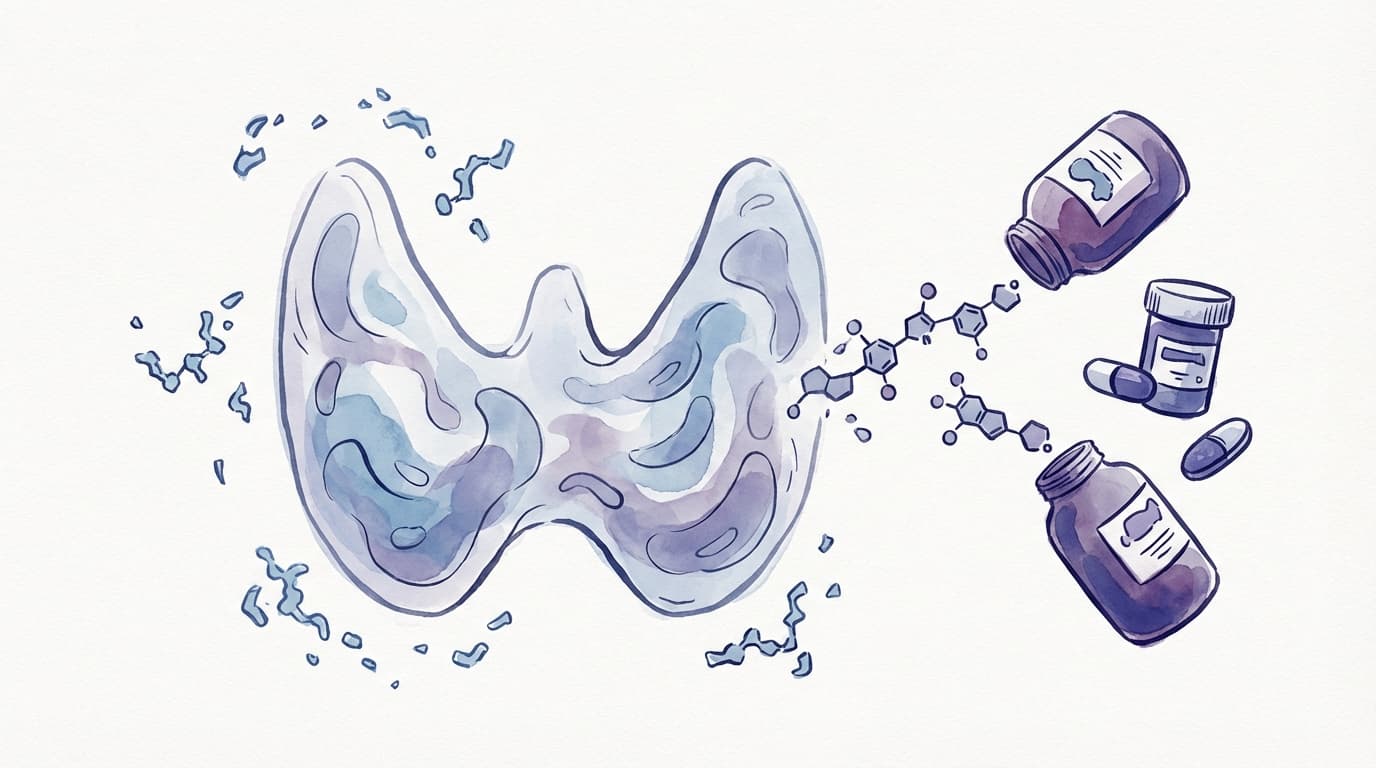 Sous-fonction importante : Symptômes, diagnostic et L-thyroxine