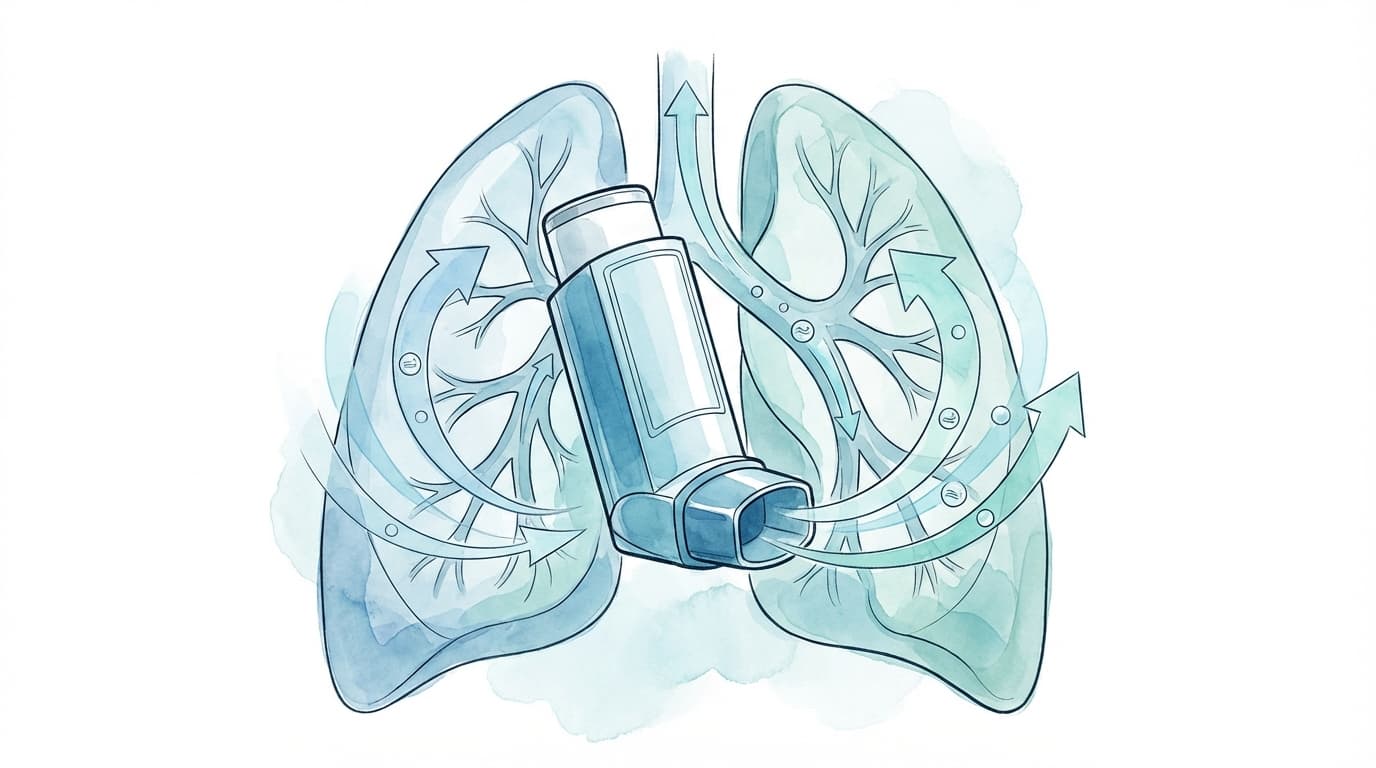 Asthme-Spray en ligne: Quelle recette d'inhalateur ai-je besoin?